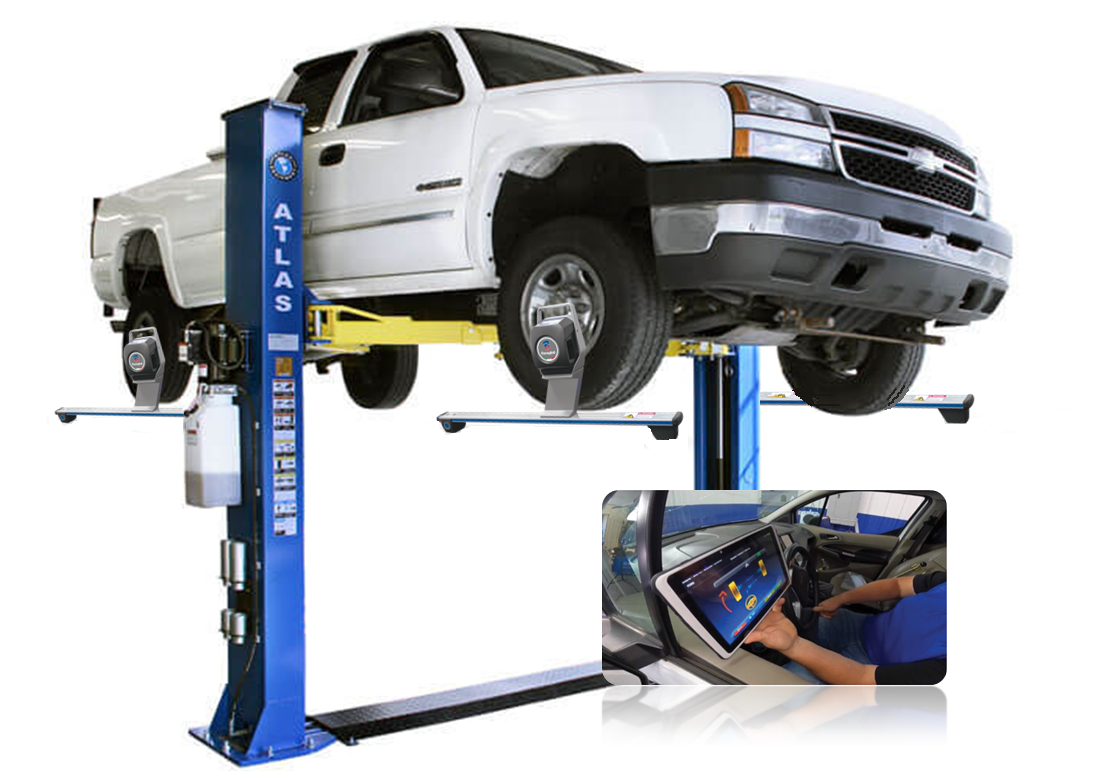 NEW! ALIGNMENT SYSTEM 2-POST lift by Atlas Canada